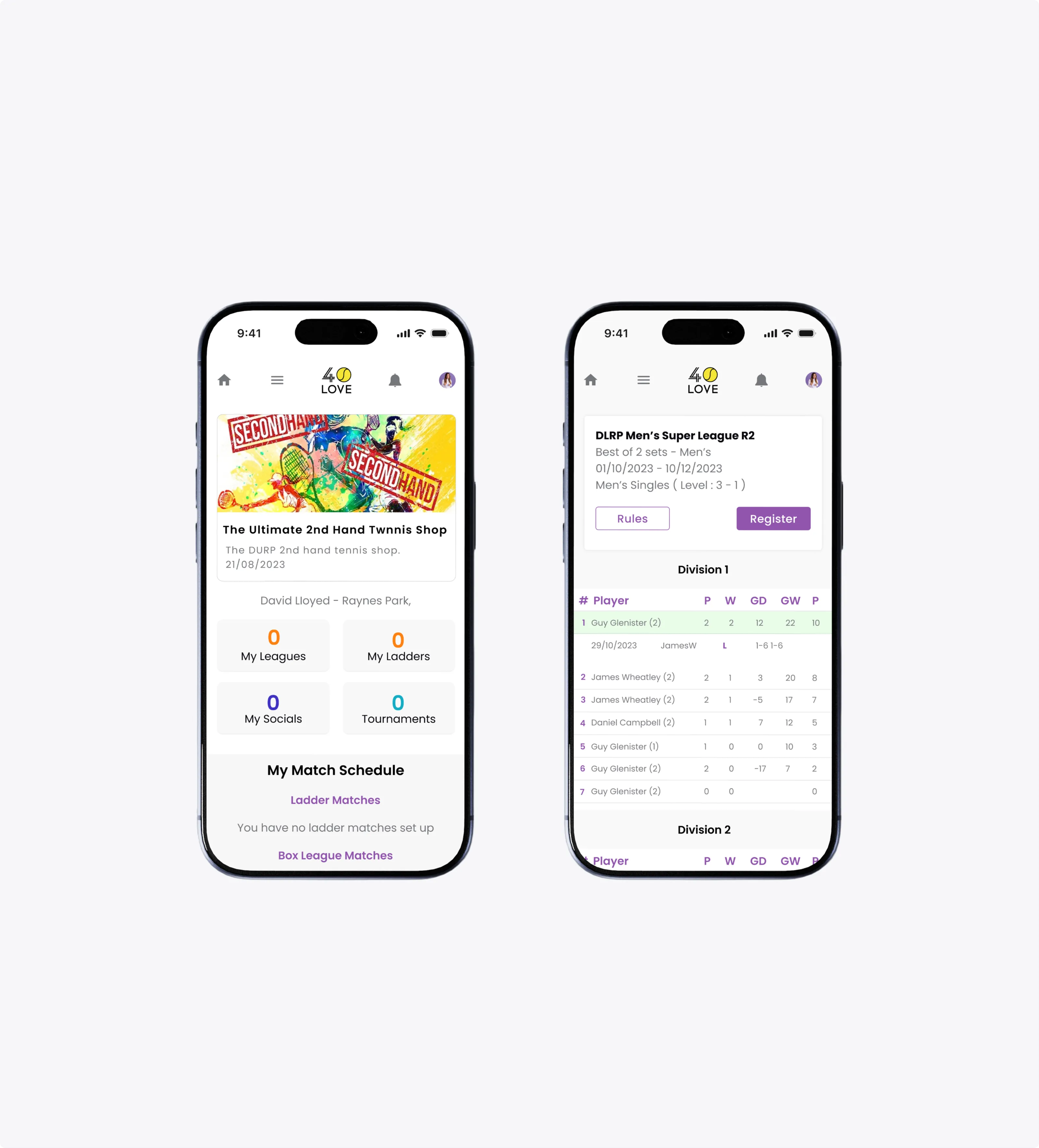 Mobile app project screenshot 1