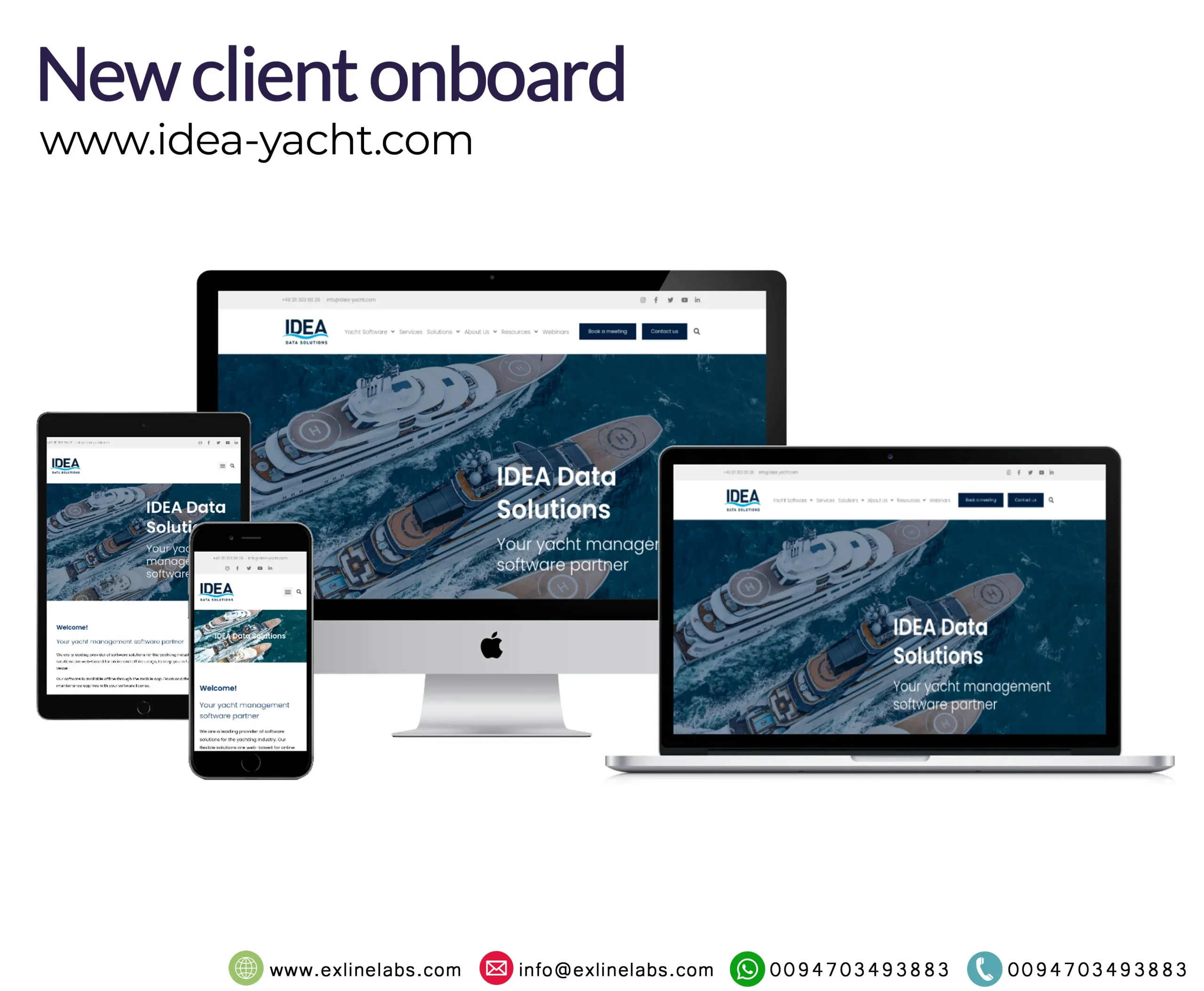 idea-yacht-new-client-onboard-exline-labs